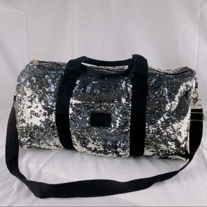 Victoria Secret PINK sequin duffle bag